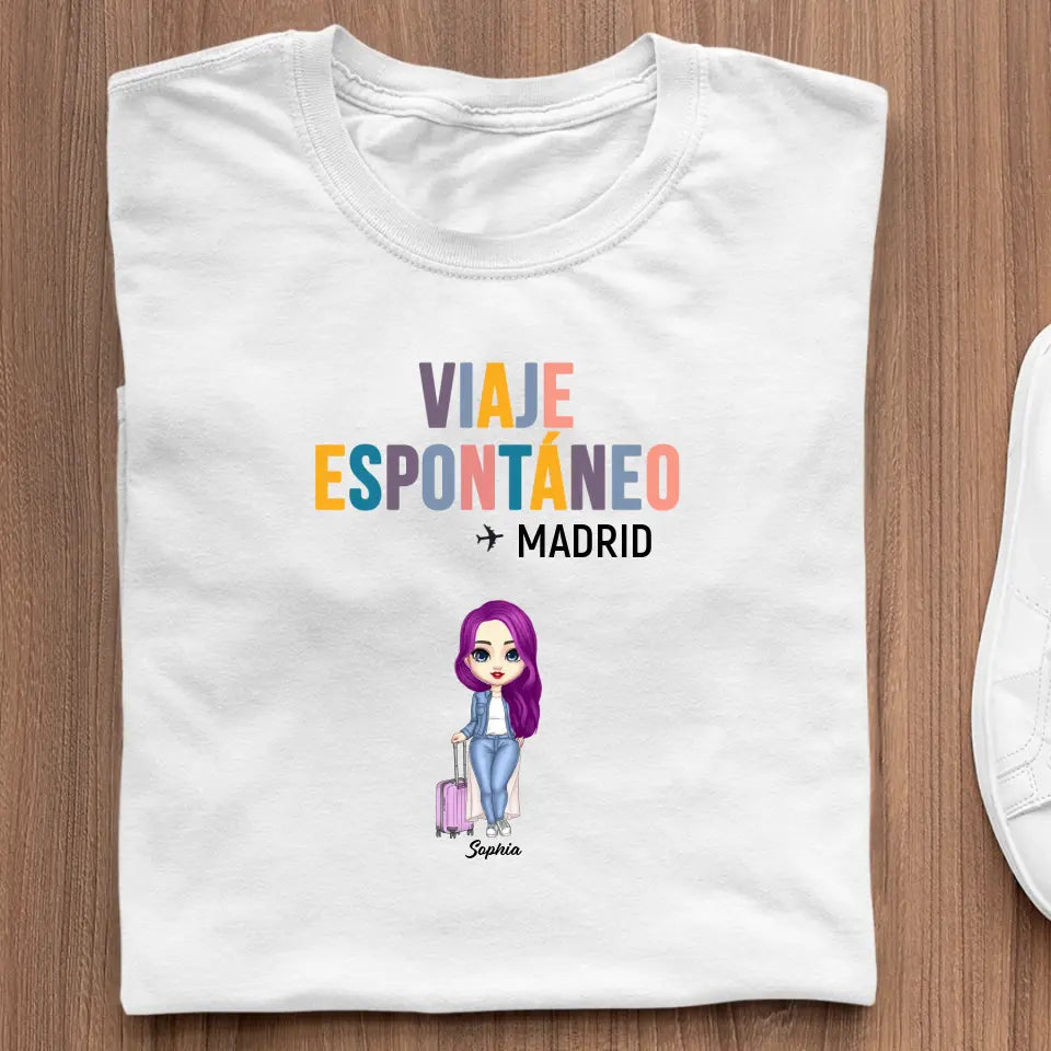 Camiseta - Viaje Espontáneo