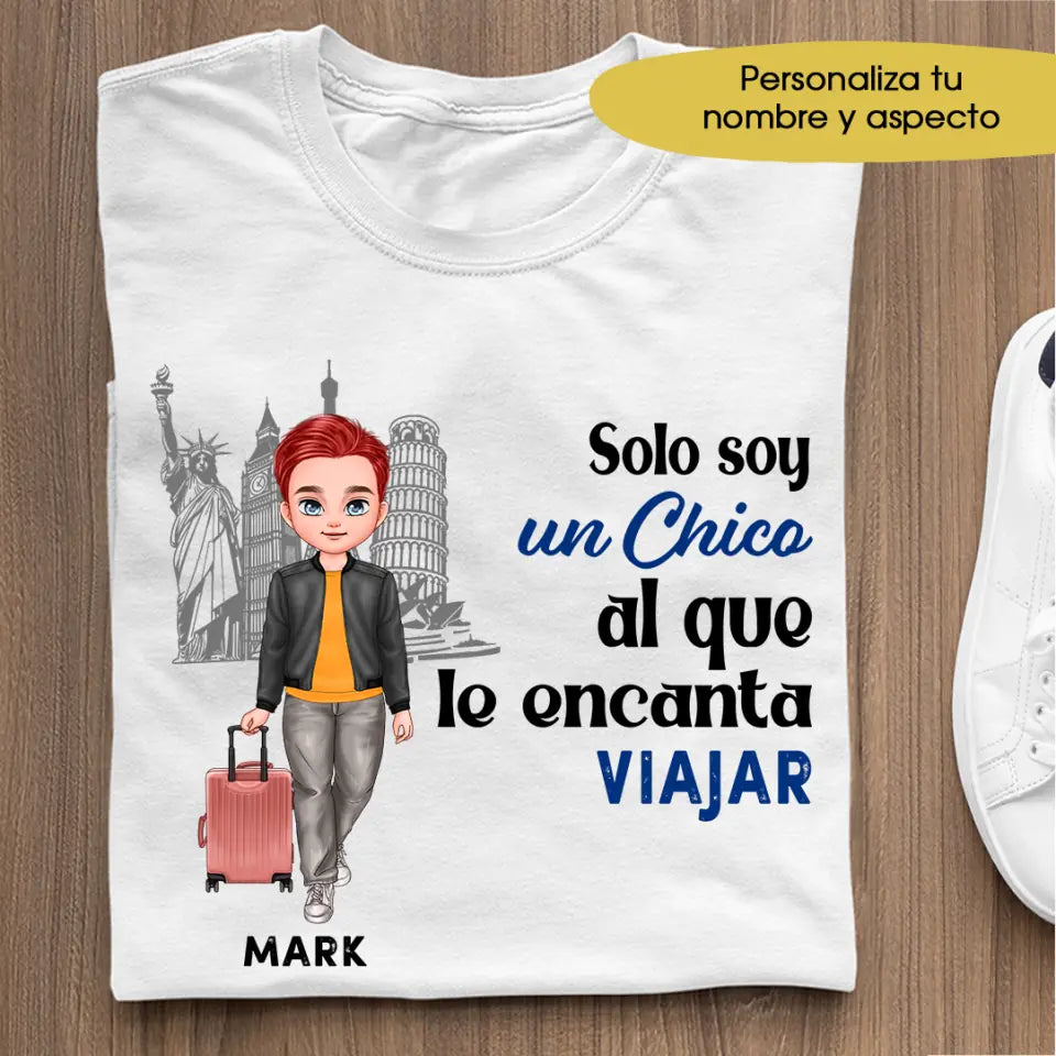 Solo Soy Un Chico Al Que Le Encanta Viajar