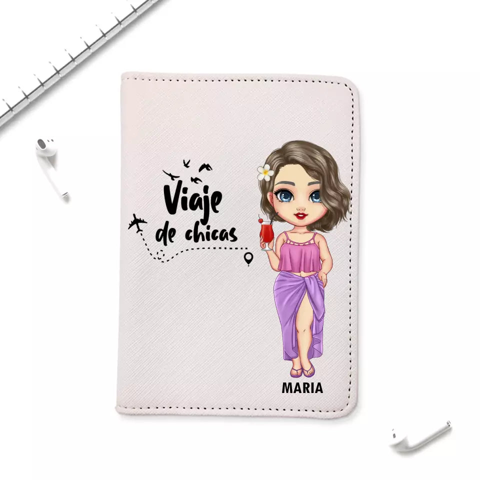 Funda de pasaporte - Viaje de chicas