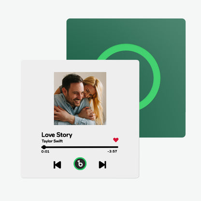 Imán de nevera personalizado de música álbum regalo único para aniversario