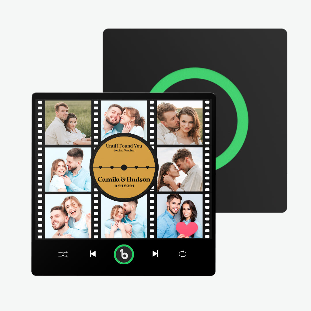 Imán de Nevera Personalizado con Foto Collage Regalo Único para Pareja