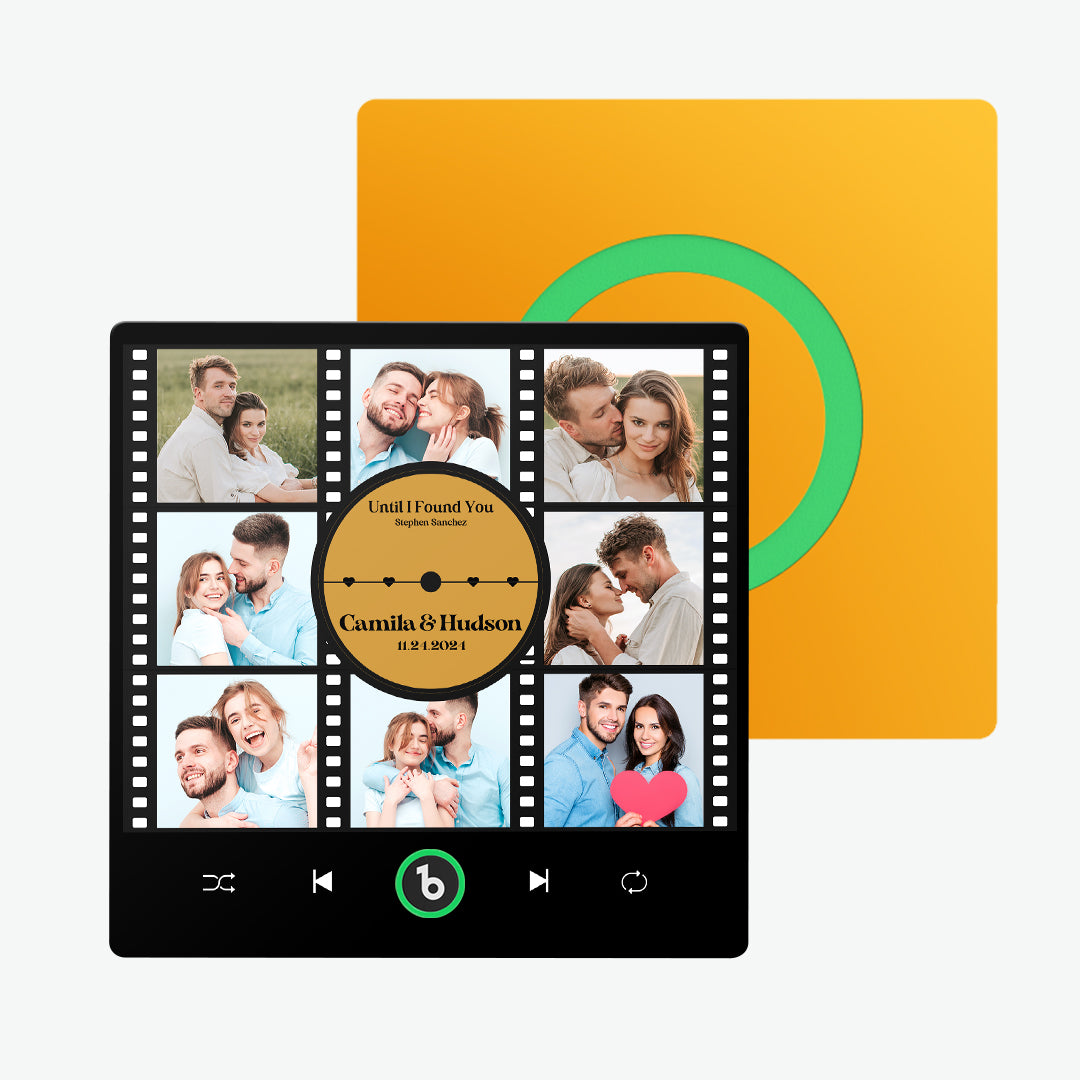 Imán de Nevera Personalizado con Foto Collage Regalo Único para Pareja