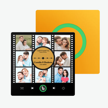 Imán de Nevera Personalizado con Foto Collage Regalo Único para Pareja