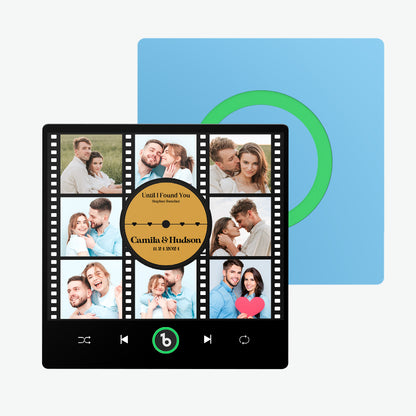 Imán de Nevera Personalizado con Foto Collage Regalo Único para Pareja