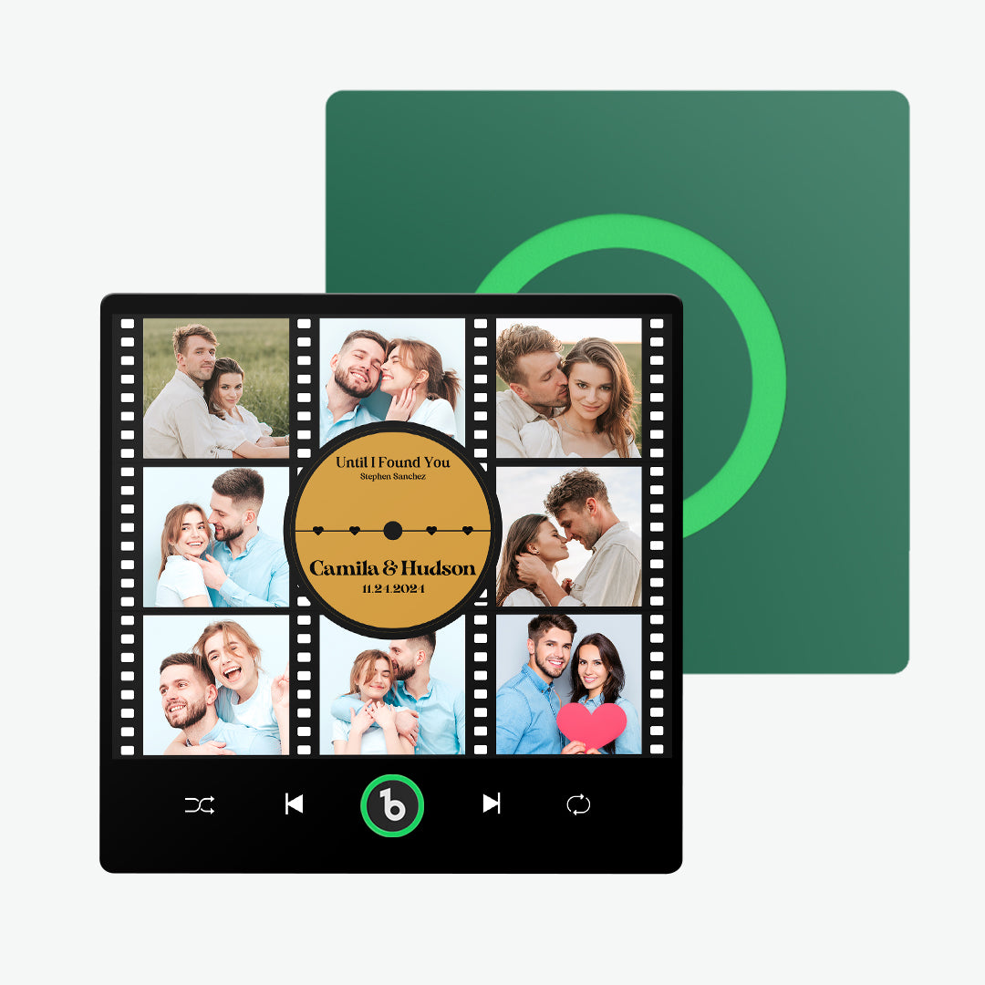 Imán de Nevera Personalizado con Foto Collage Regalo Único para Pareja