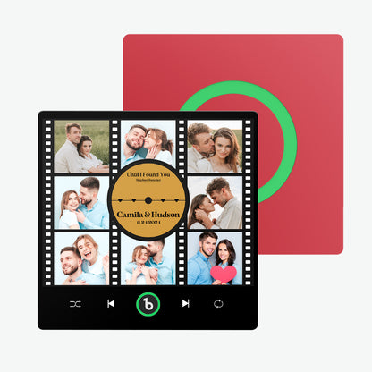 Imán de Nevera Personalizado con Foto Collage Regalo Único para Pareja