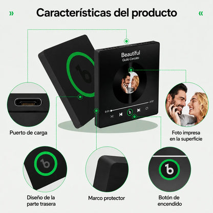 Imán de Nevera Personalizado Estilo Cine Regalo Único para Pareja