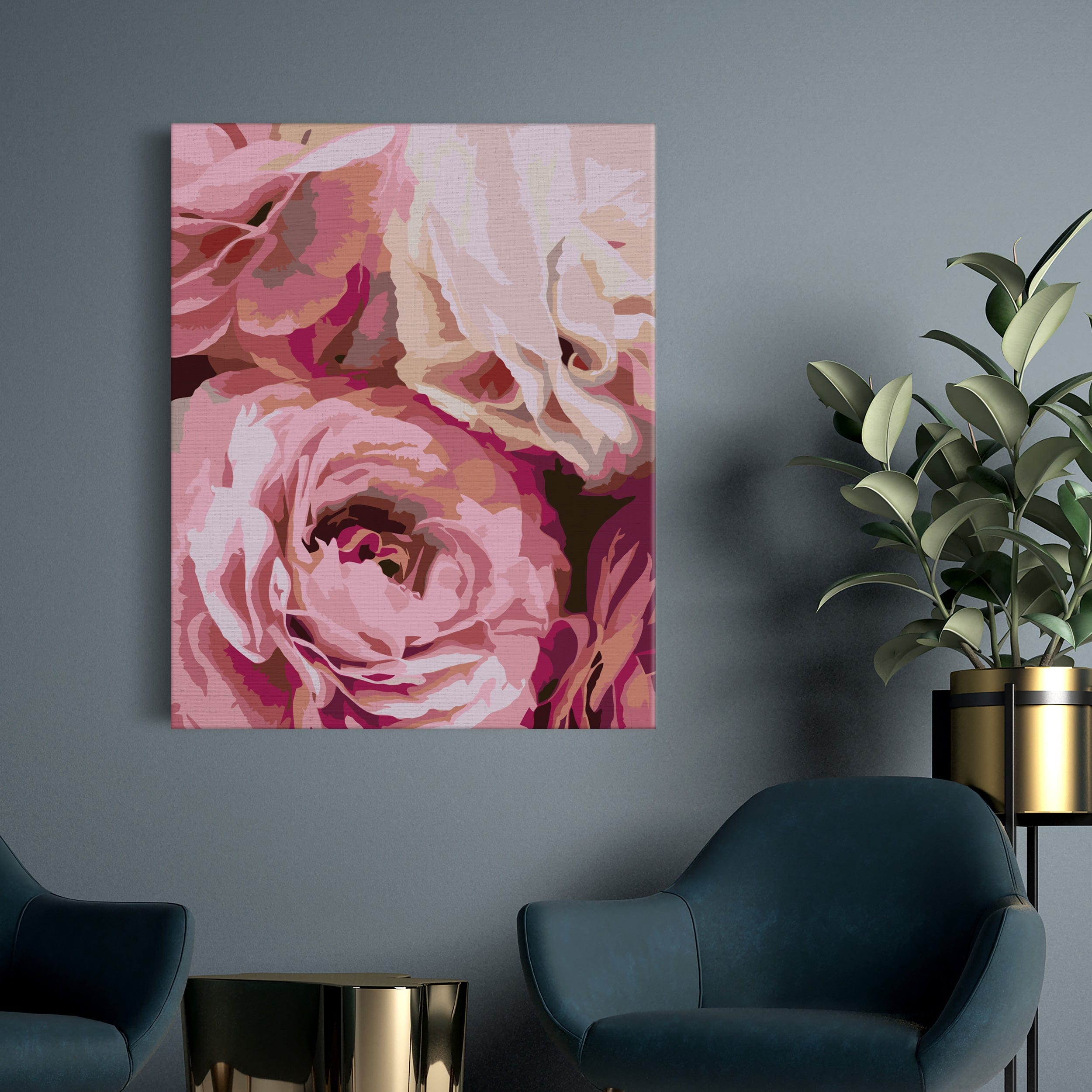 Peonies Pink (CH0740)