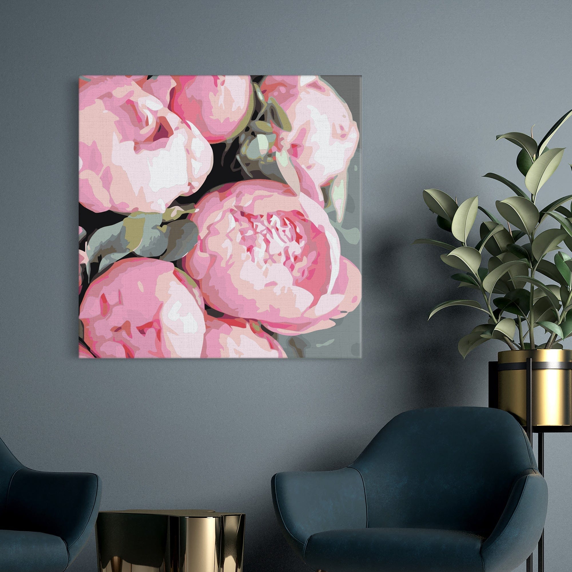 Peonies Pink (CH0825)