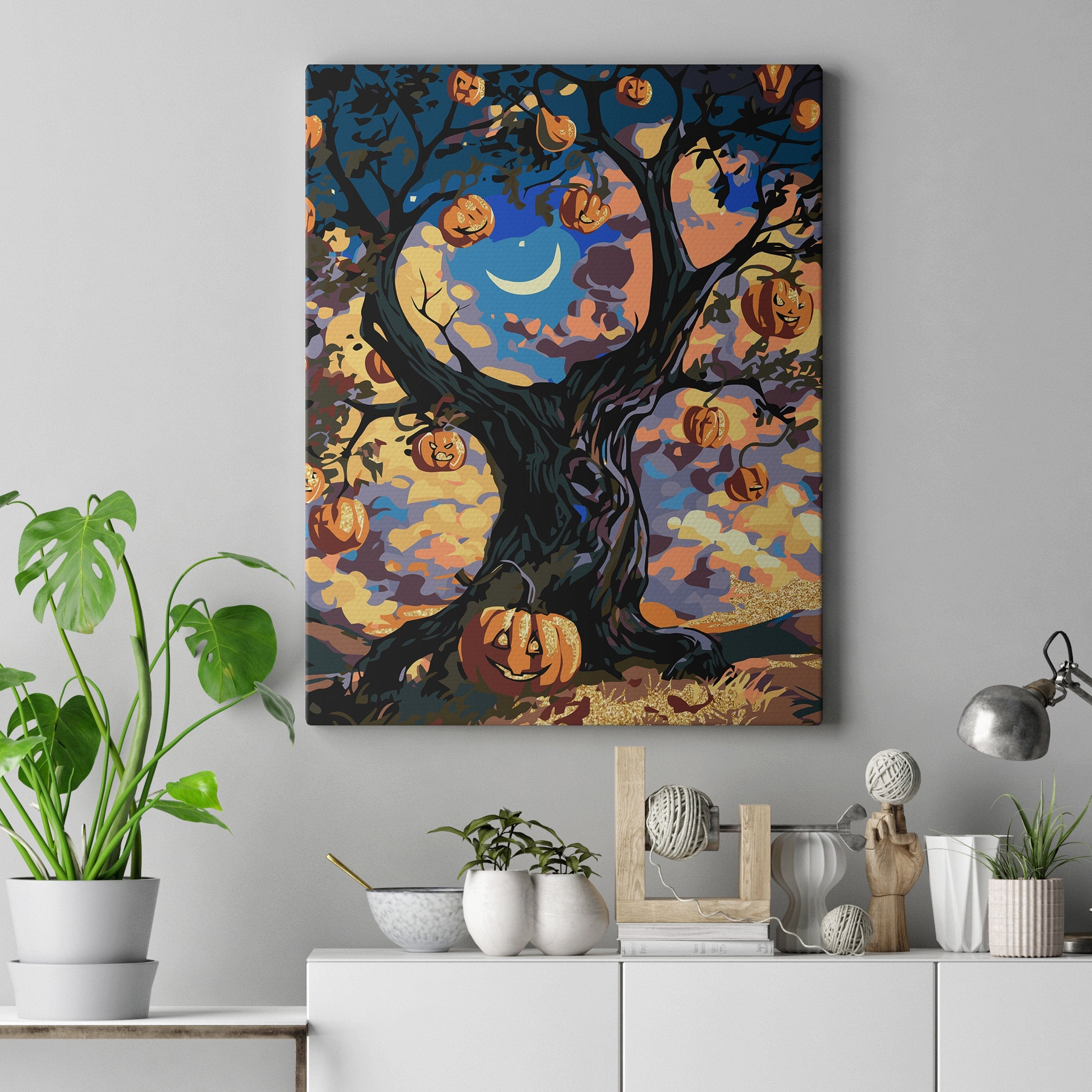 Halloween Night Tree (NK0423)