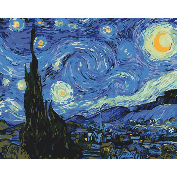 Noche estrellada. Van Gogh (BS4756)