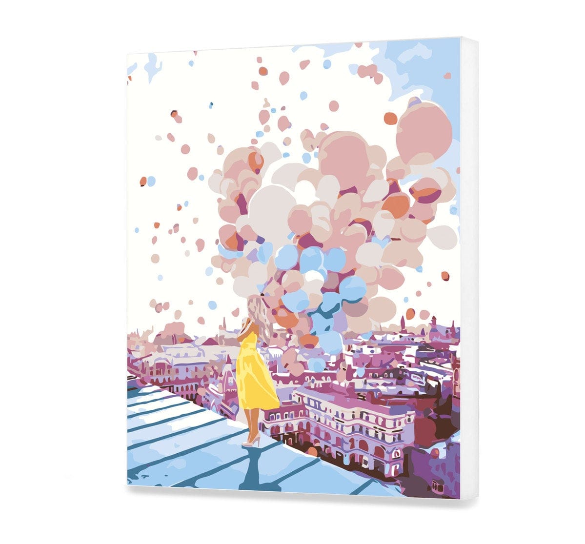 Chica con globos (AB02092)