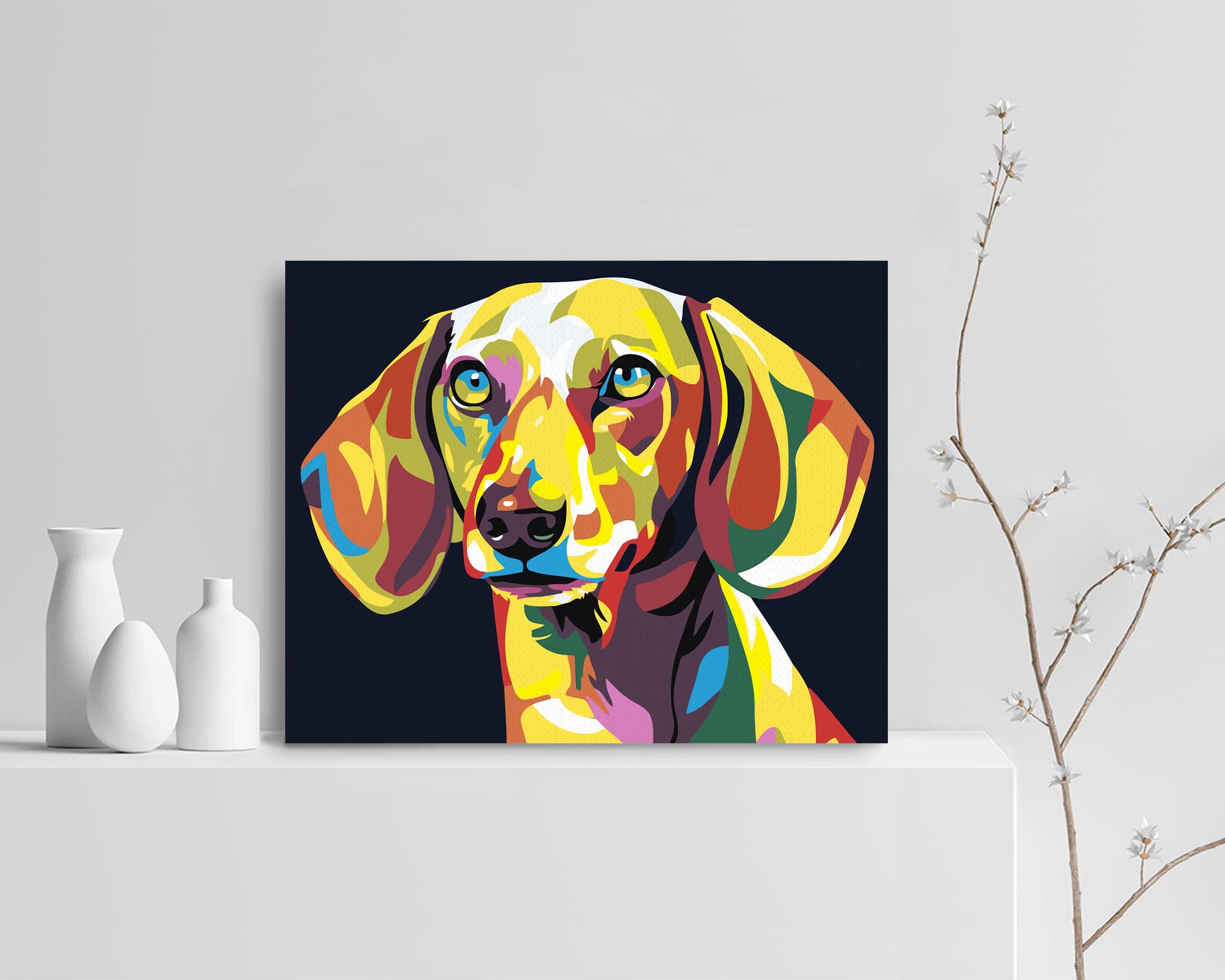 Dachshund multicolor (AD0326)