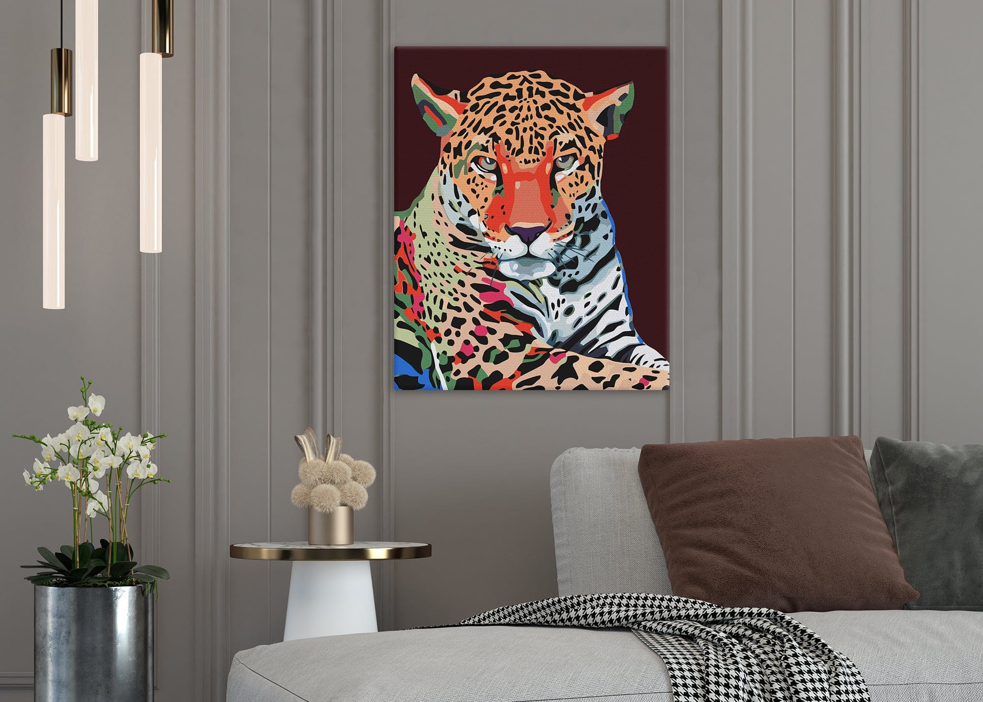 Leopardo colorido (SC0724)