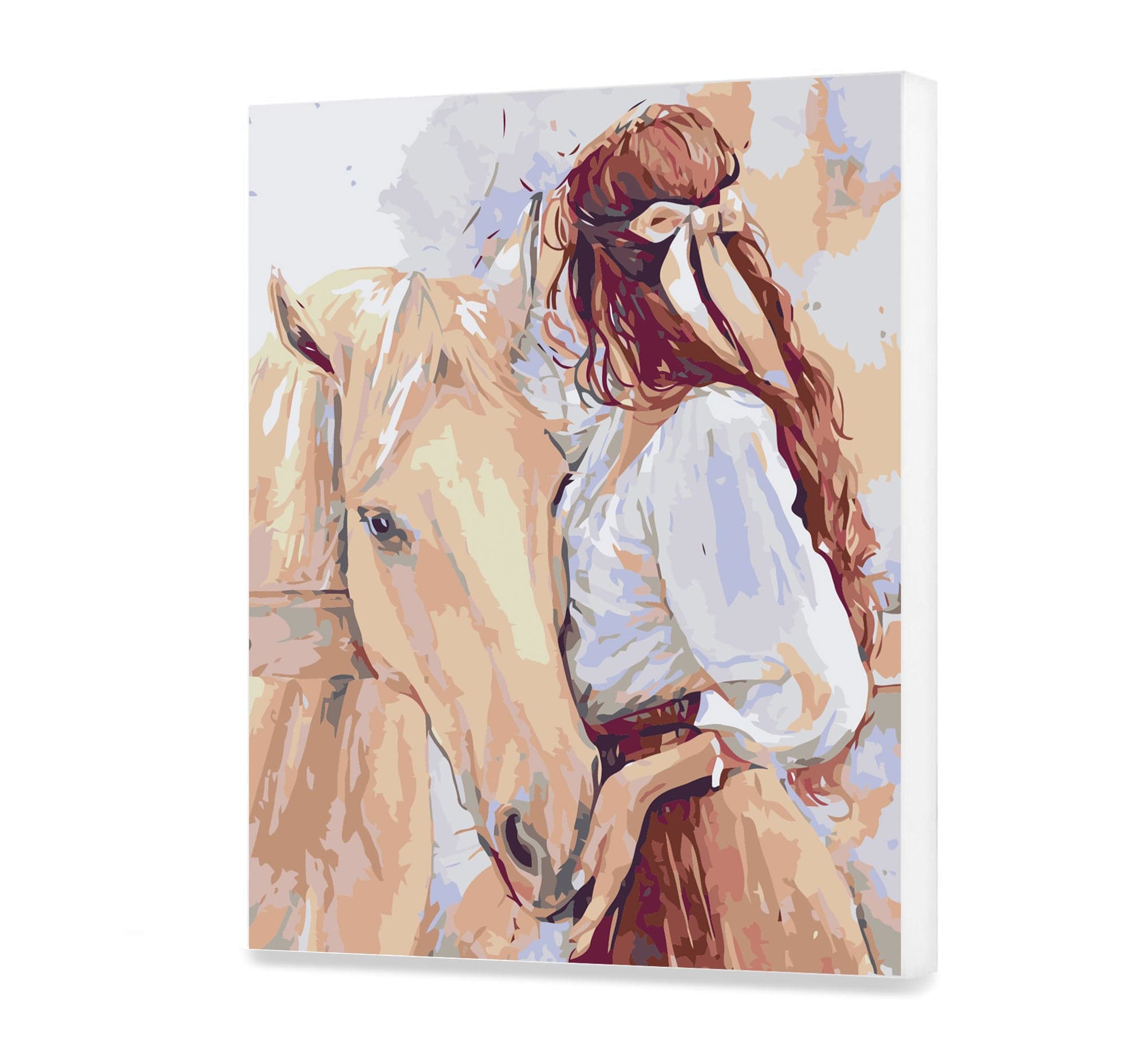 Chica con un caballo (SC0718)