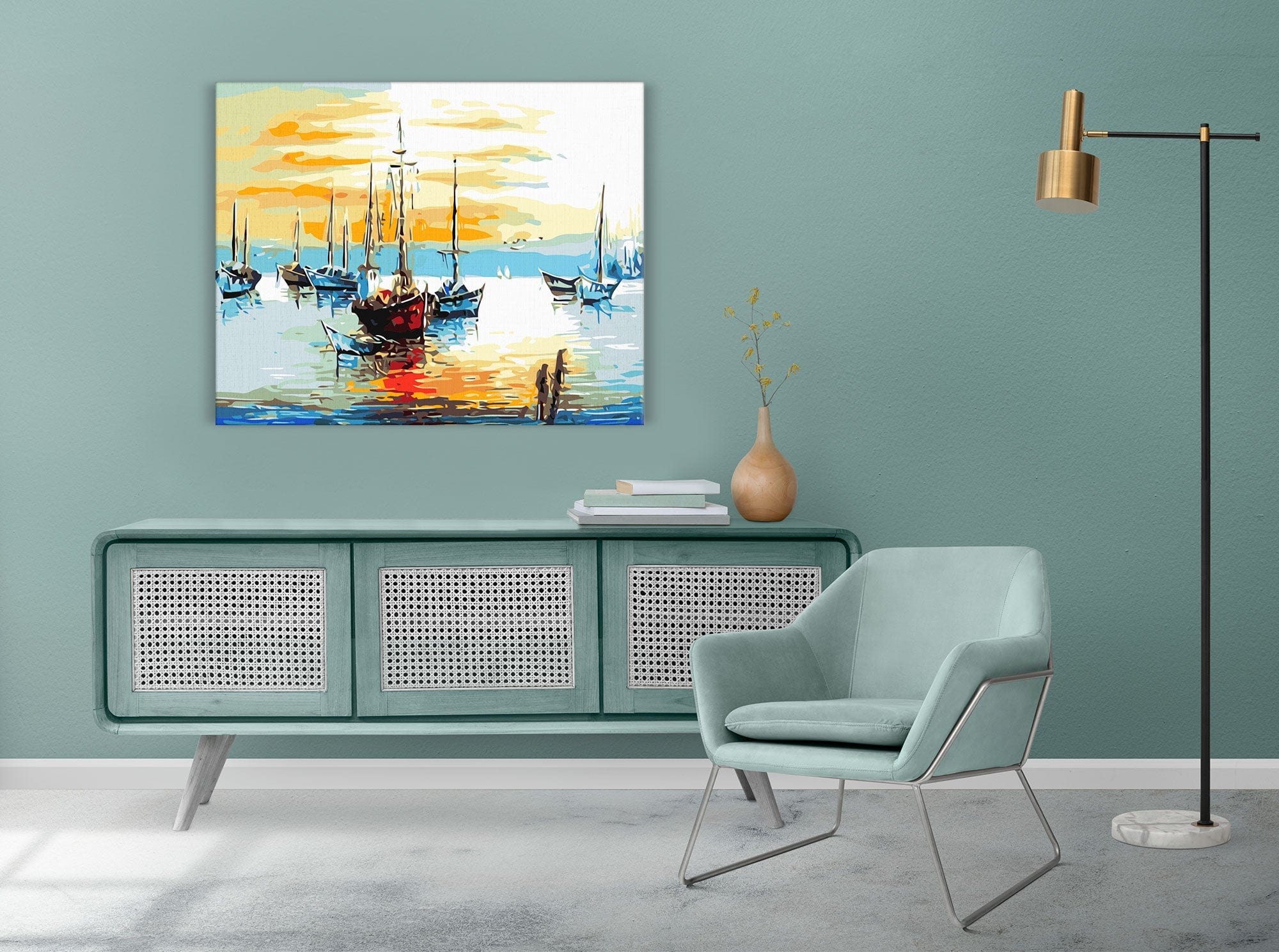 Velas al atardecer (SC0787)