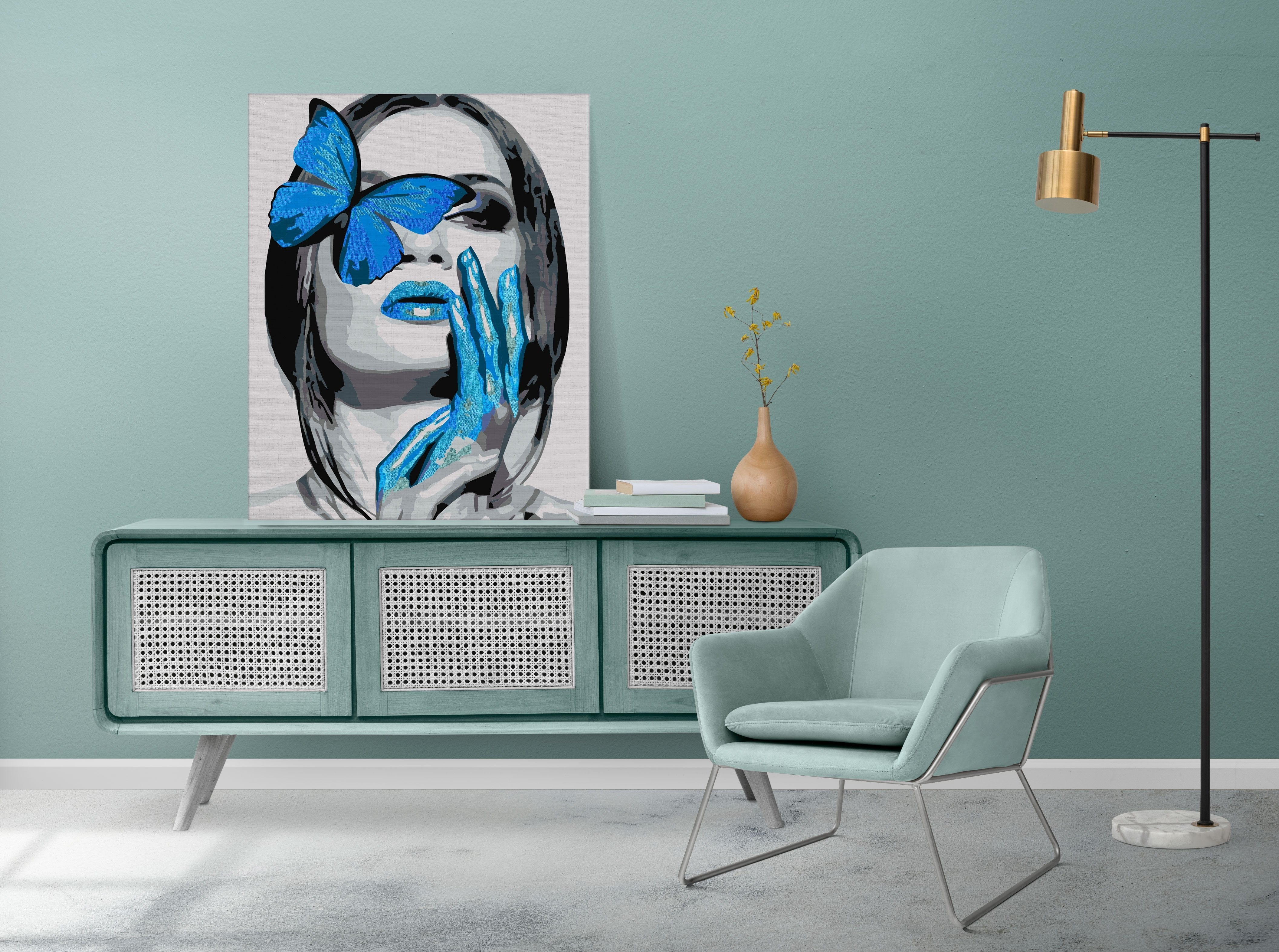 Sra. Blue Lips (SC0651)
