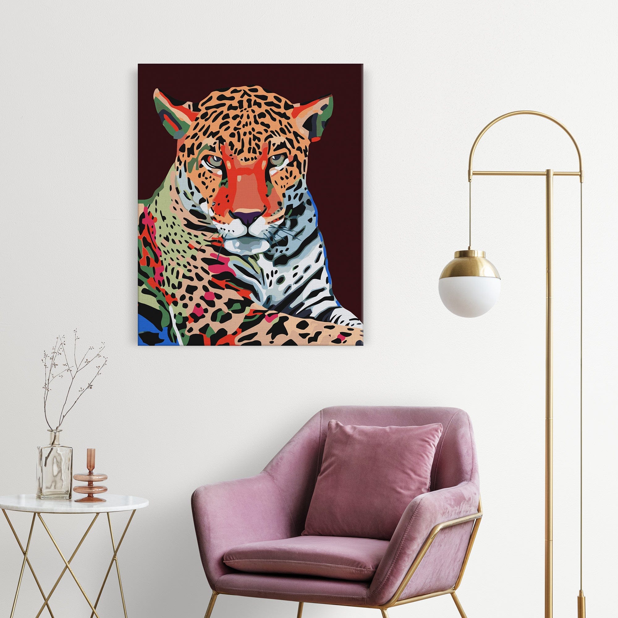Leopardo colorido (SC0724)