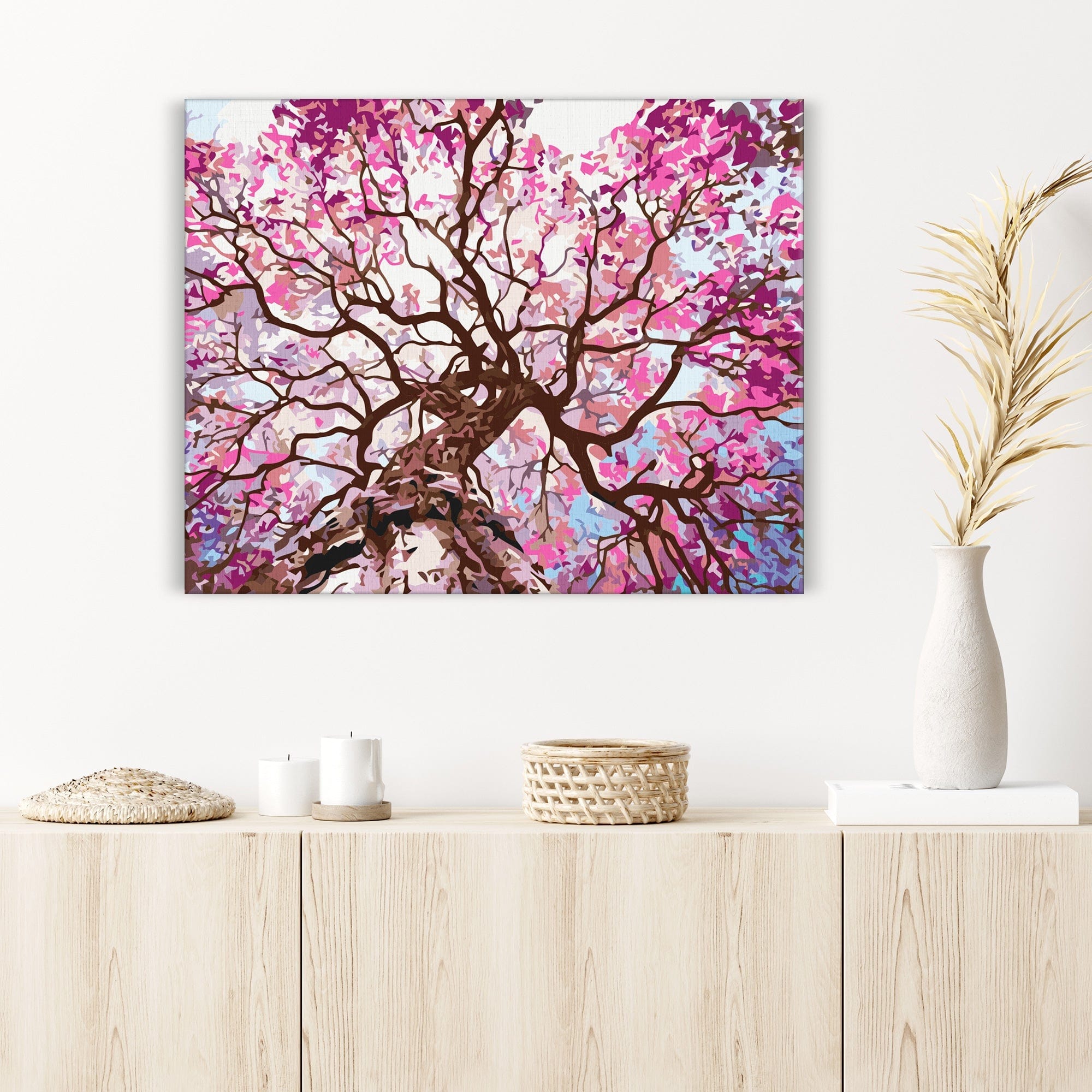 Un árbol sakura floreciente (SC0899)