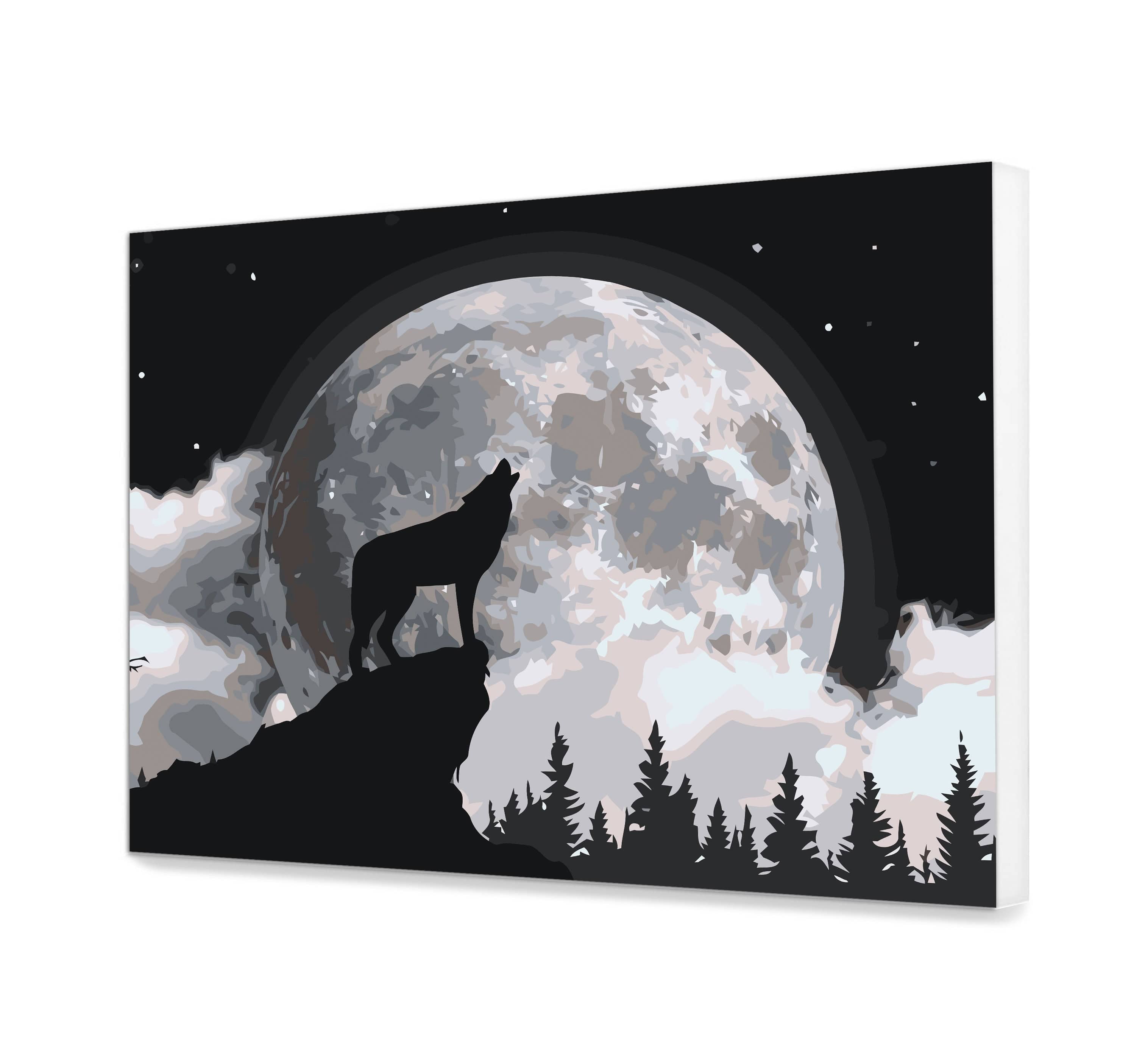 Wolf on the Moon (HP0543)