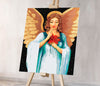 Ángel con alas doradas (SC0658)