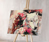 Chica con un lobo (SC0712)