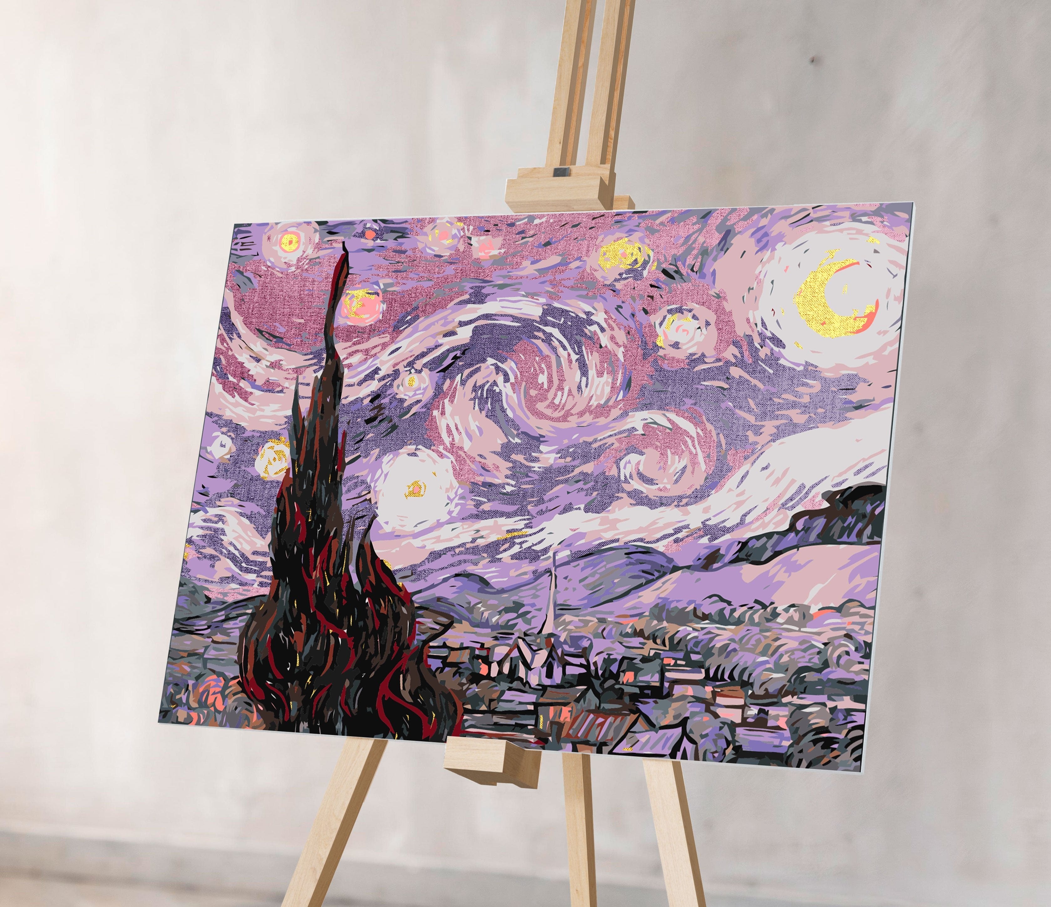 Noche estrellada Varios tonos (SC0634)
