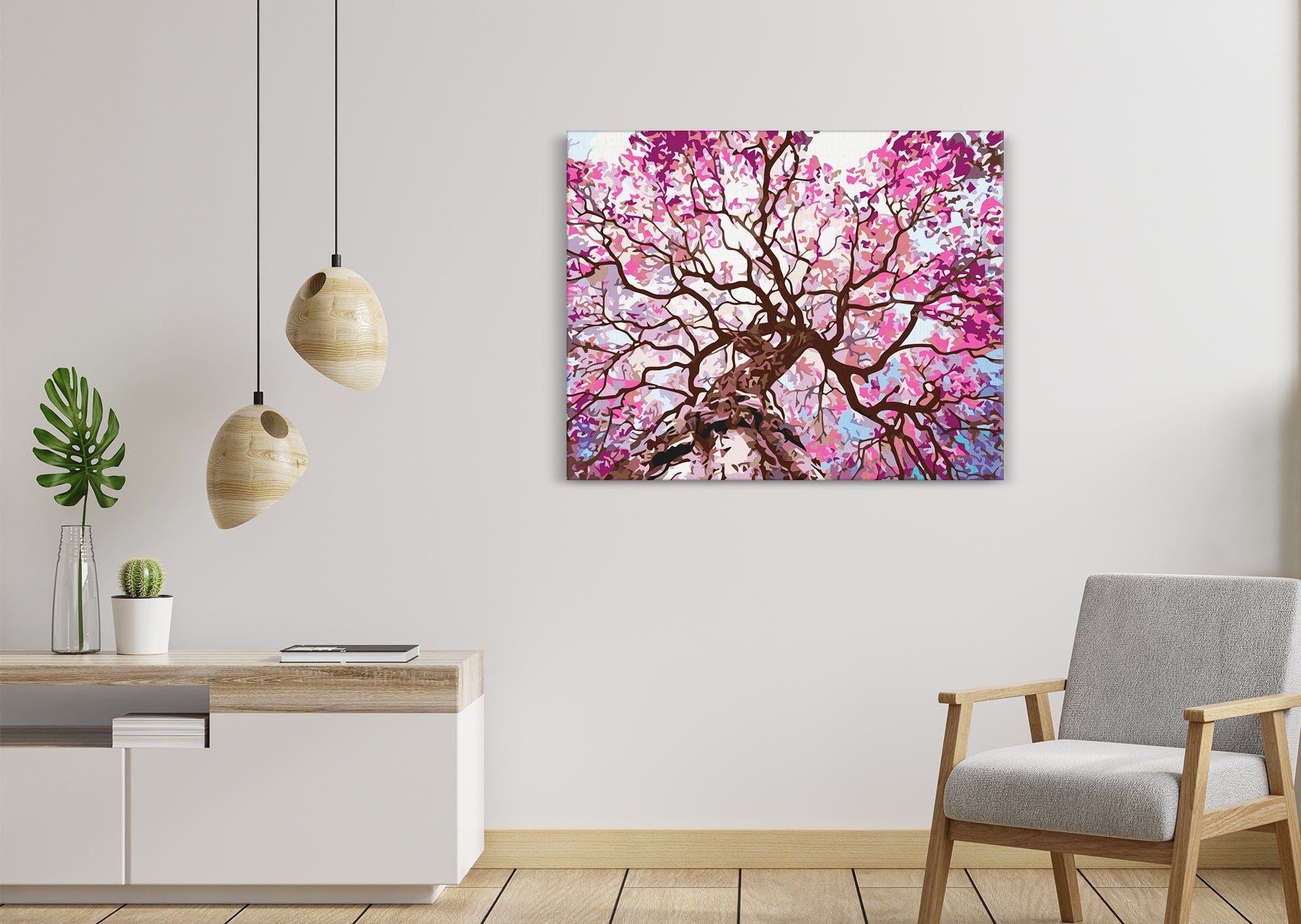 Un árbol sakura floreciente (SC0899)