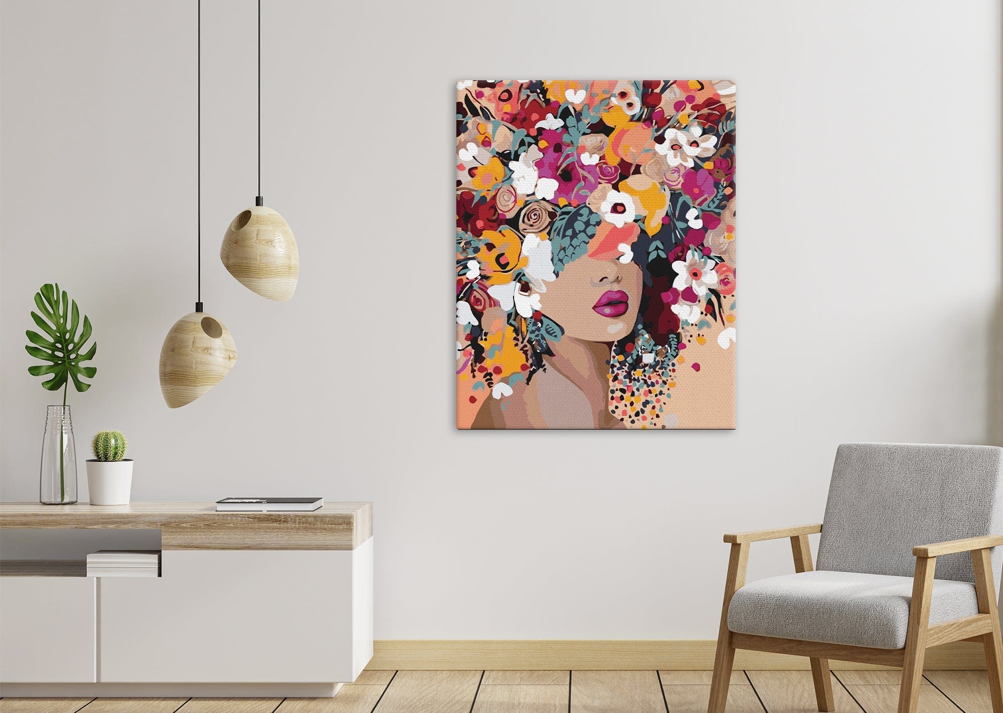 Chica en flores (SC0770)