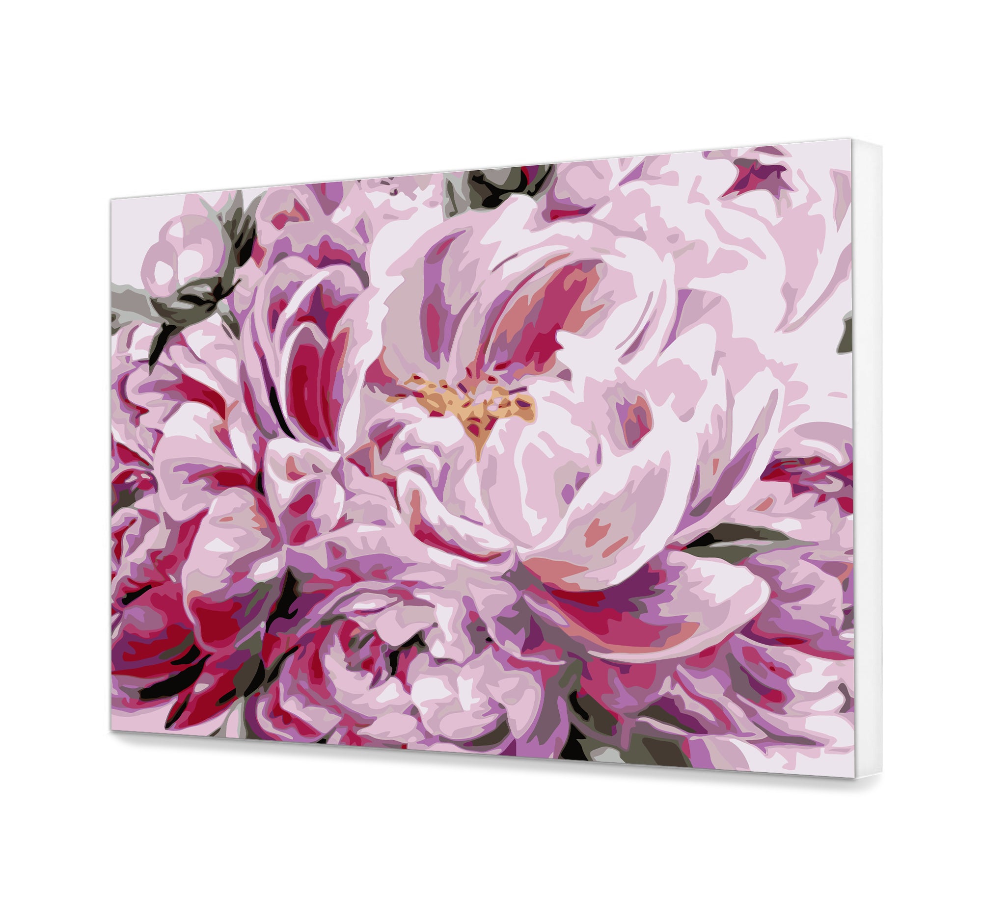 Flor de peonía rosa (HP0171)