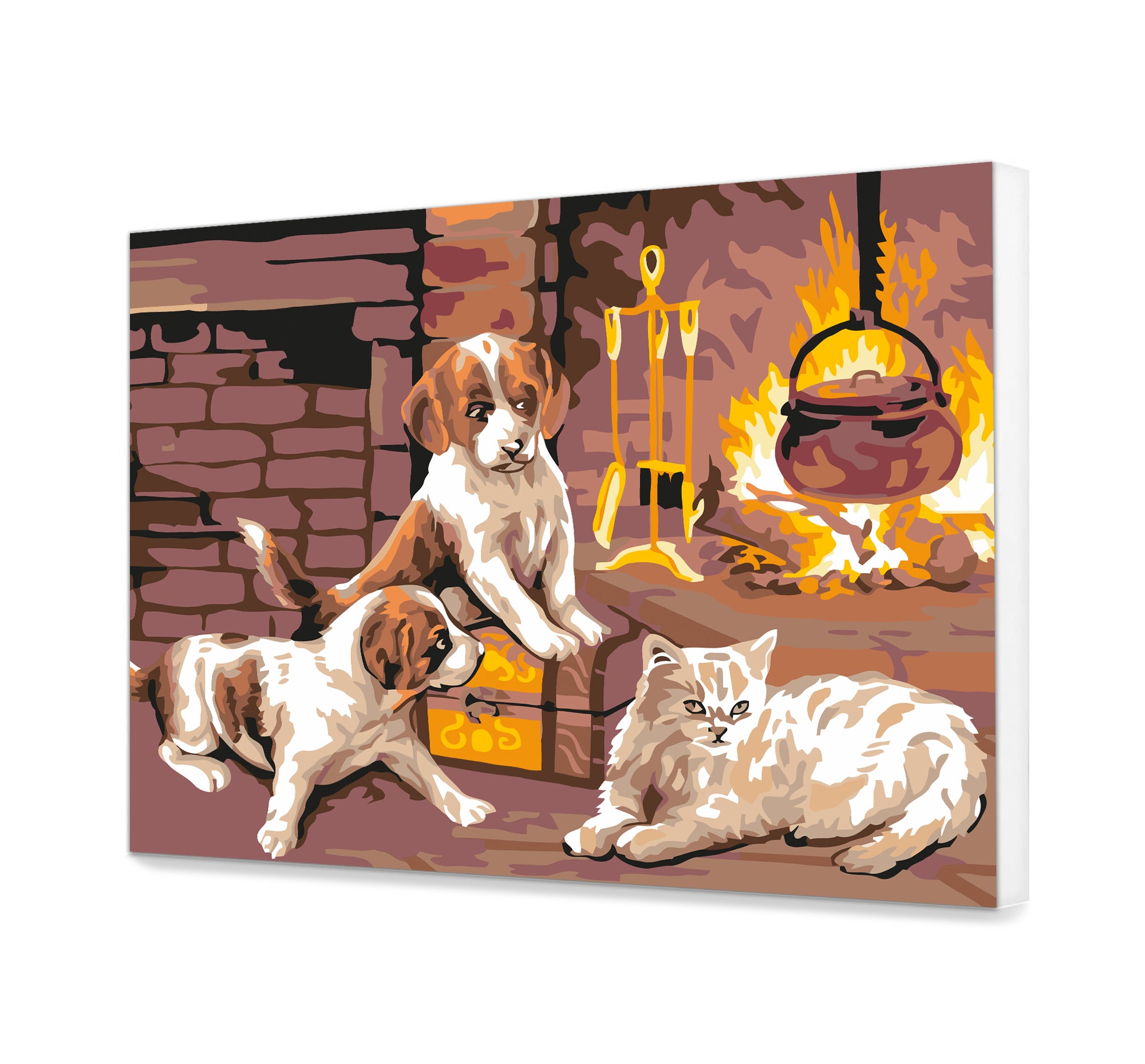 Animales en la chimenea (HP0463)