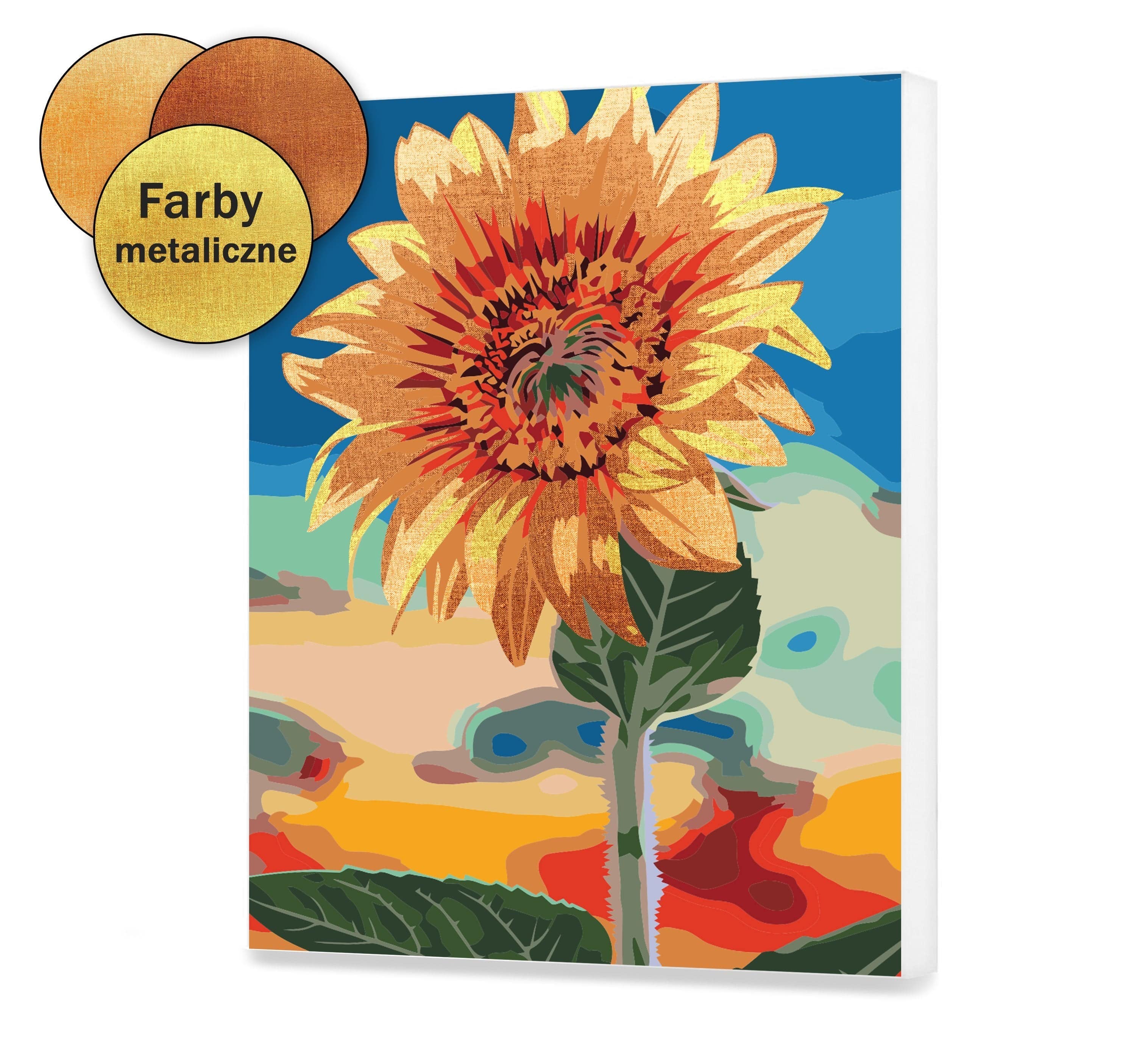 Flor de girasol dorada (NK0460)