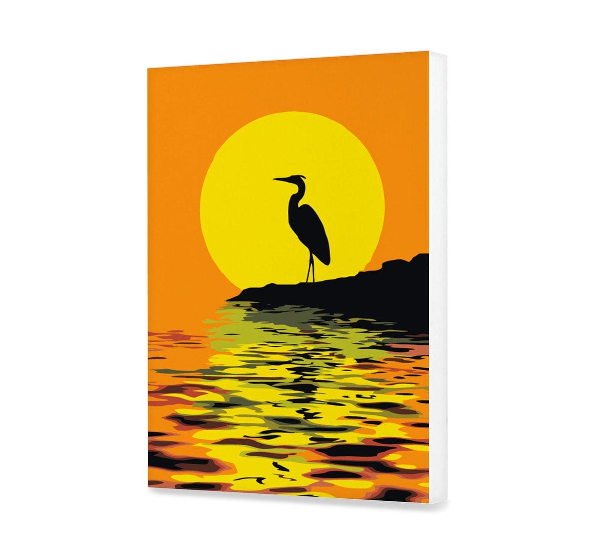 Sunset and Stork (PC0309)