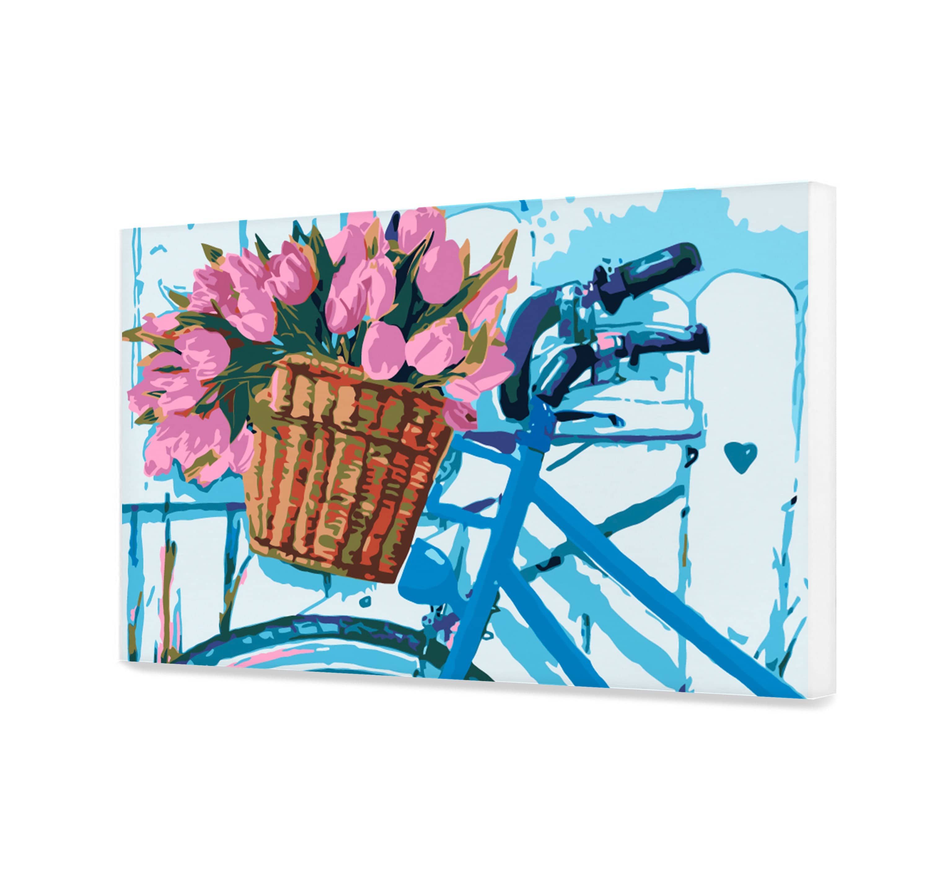 Bicicleta con flores (PN0199)