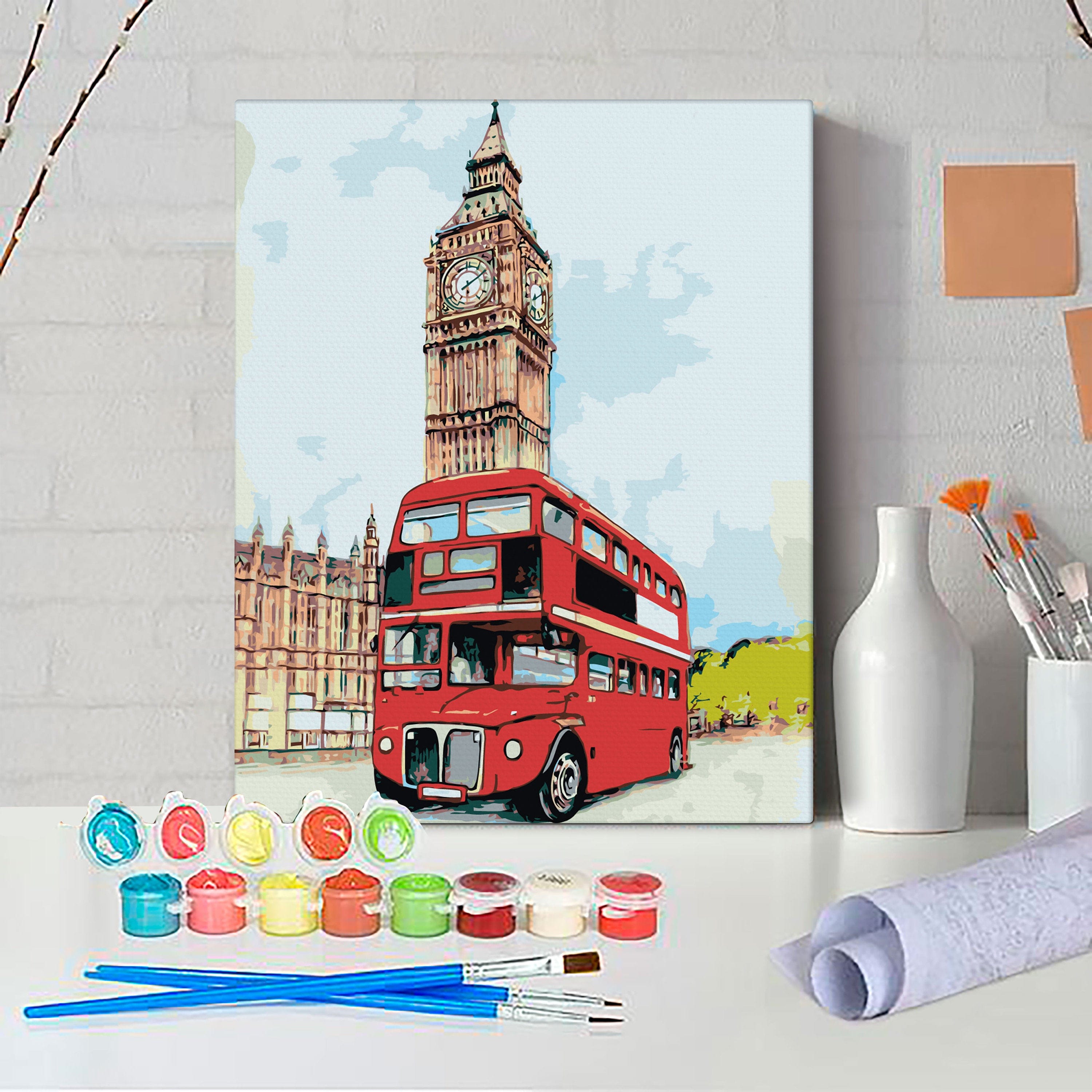 Red Bus y Big Ben (CH0179)